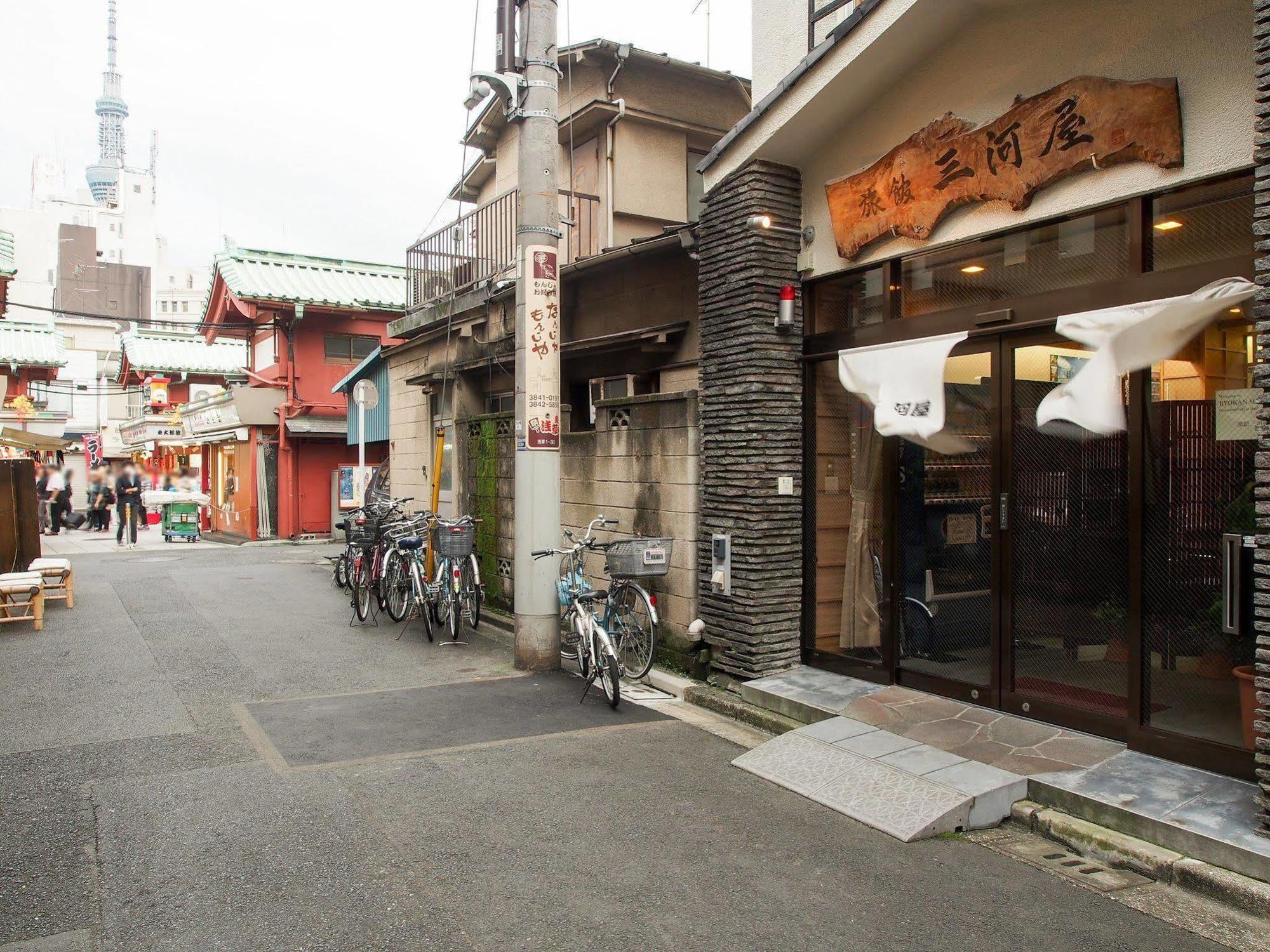 Ryokan Mikawaya Tóquio Exterior foto